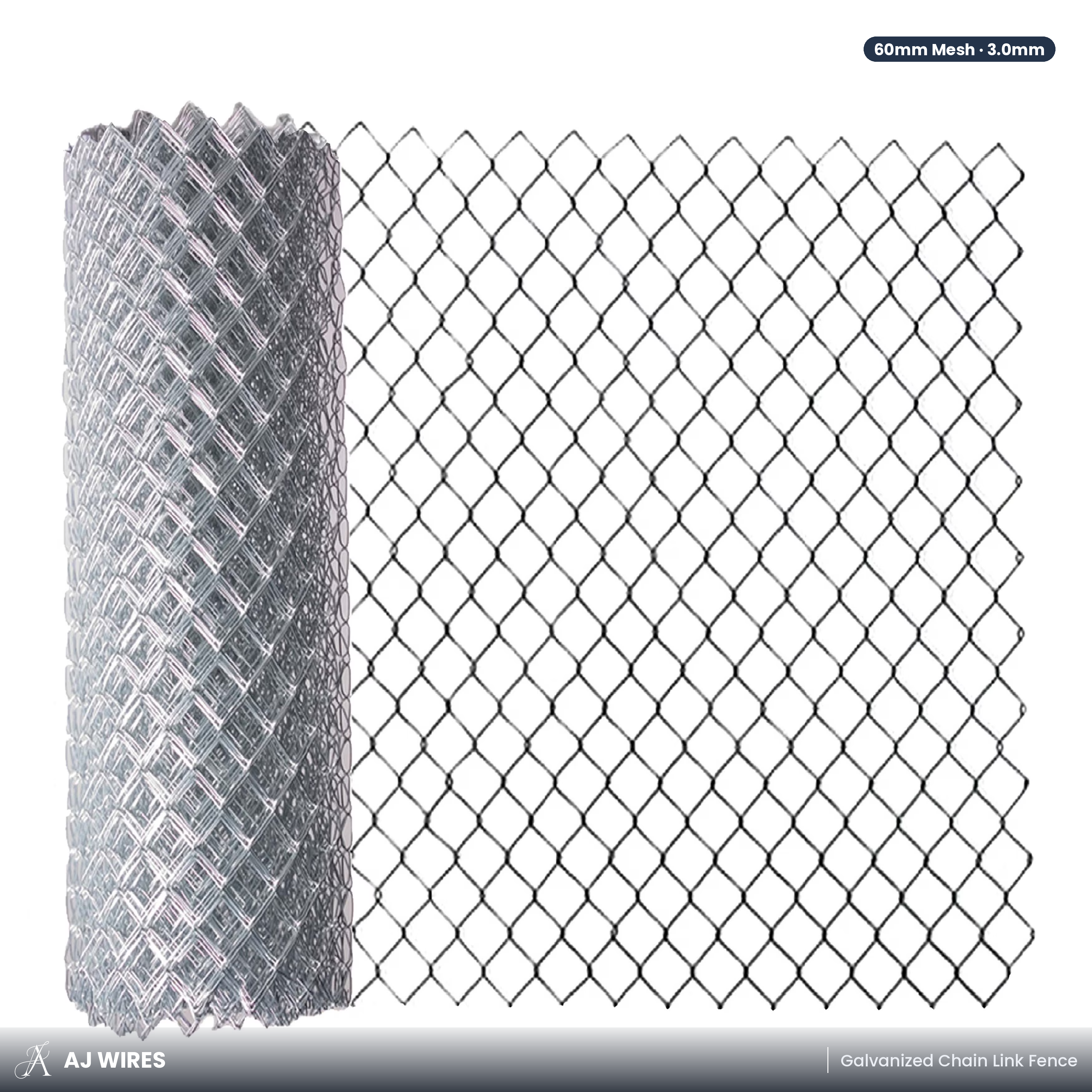 60mm Mesh · 3.0mm